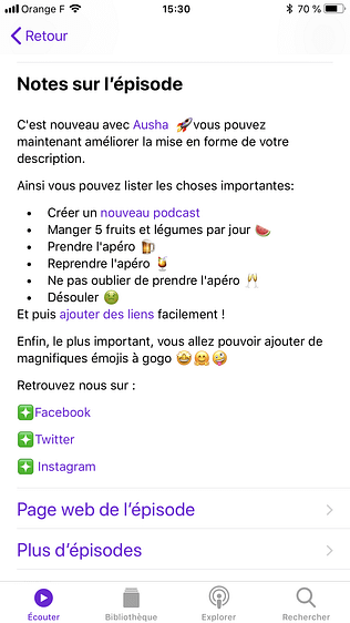 Mettre Du Texte En Gras Sur Linkedin Nouveau : Sublimez les descriptions de vos podcasts ! - Ausha