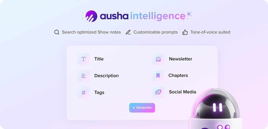 Ausha Intelligence: Your Ultimate AI Assistant for Podcast Marketing