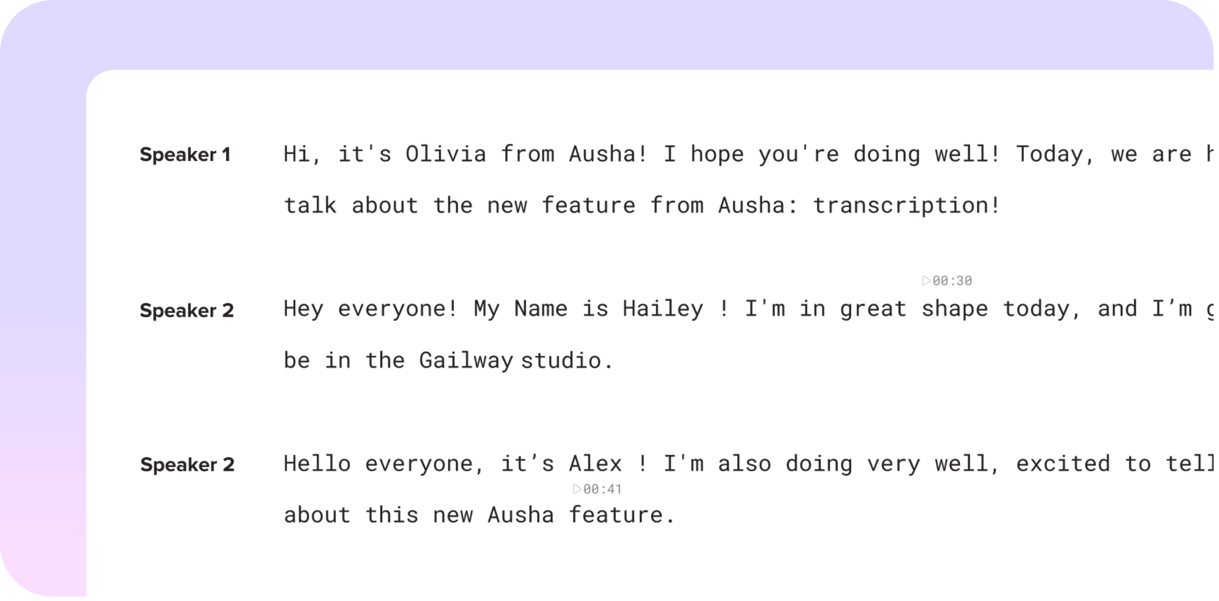 Transcription Karaoke Effect