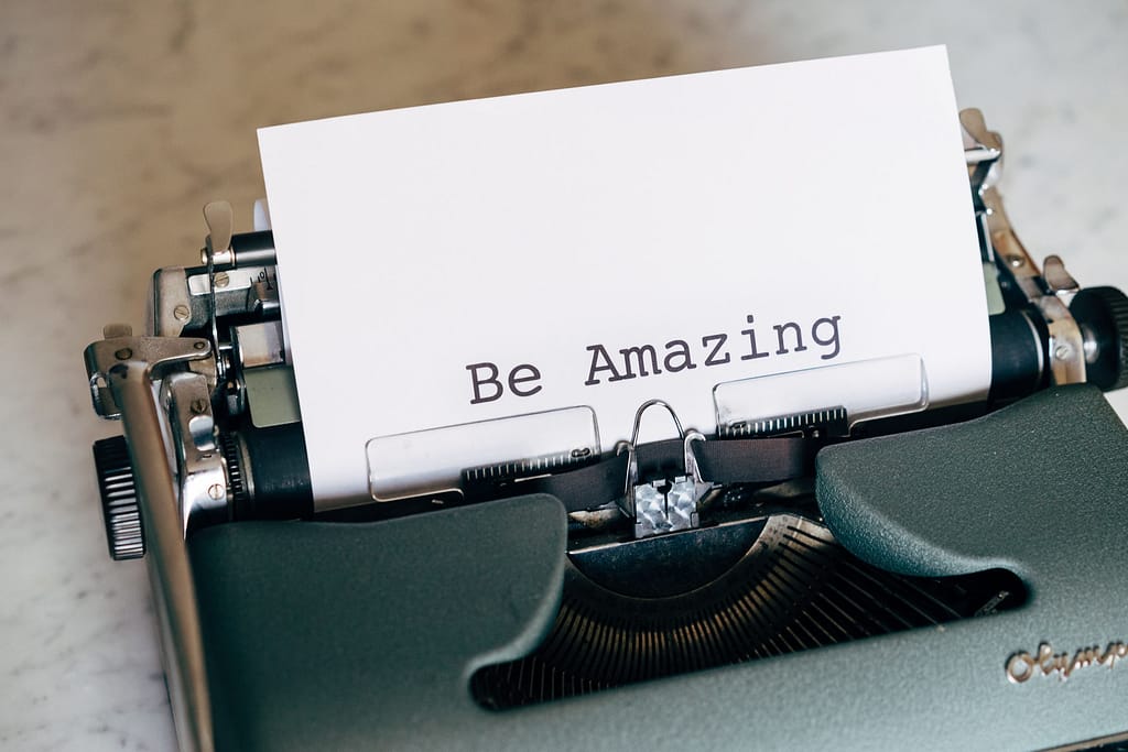 Be amazing, the important parts of a podcast script