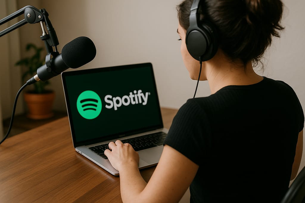 podcast not showing up on spotify