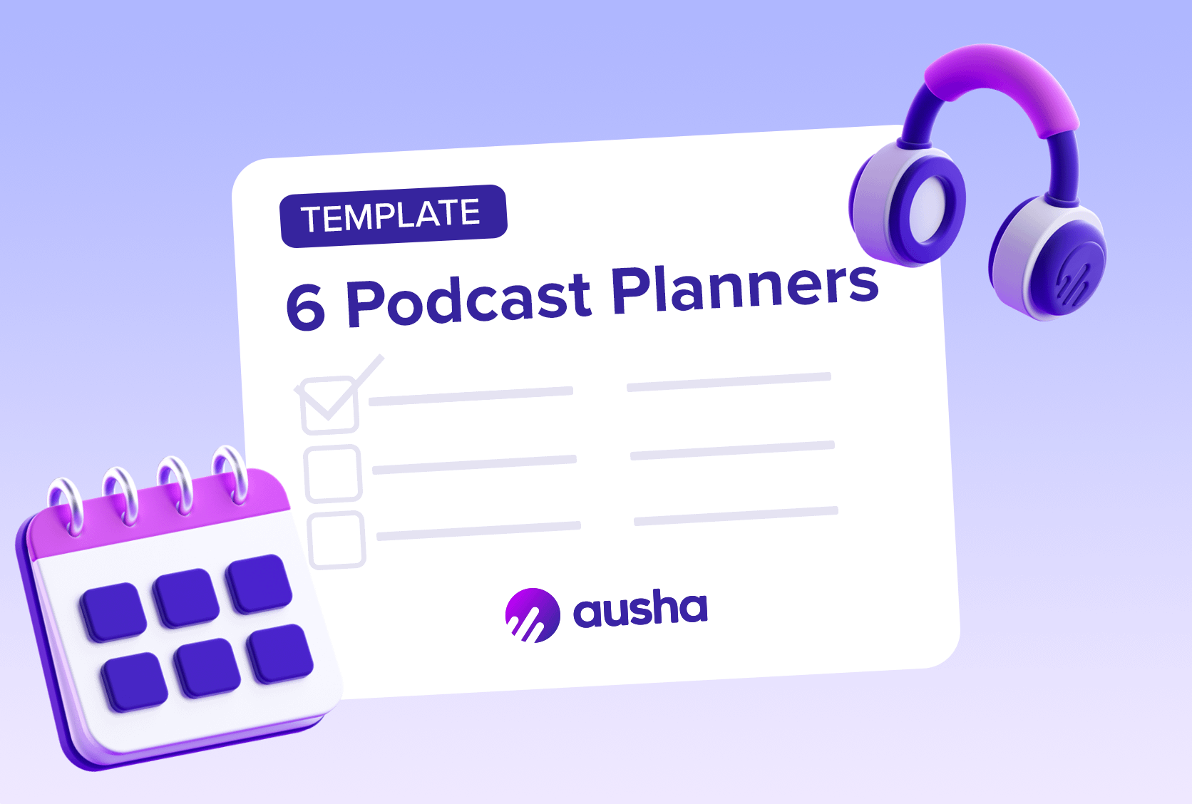 Podcast Planners Templates for your show