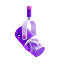 3D podcast microphone